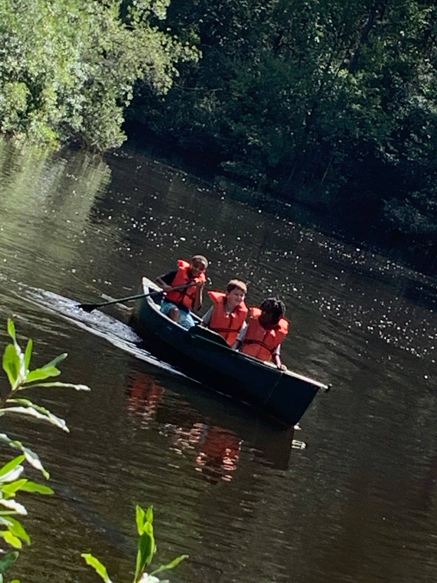 Pond & Paddling at Camp Chandler-Tonsmeire