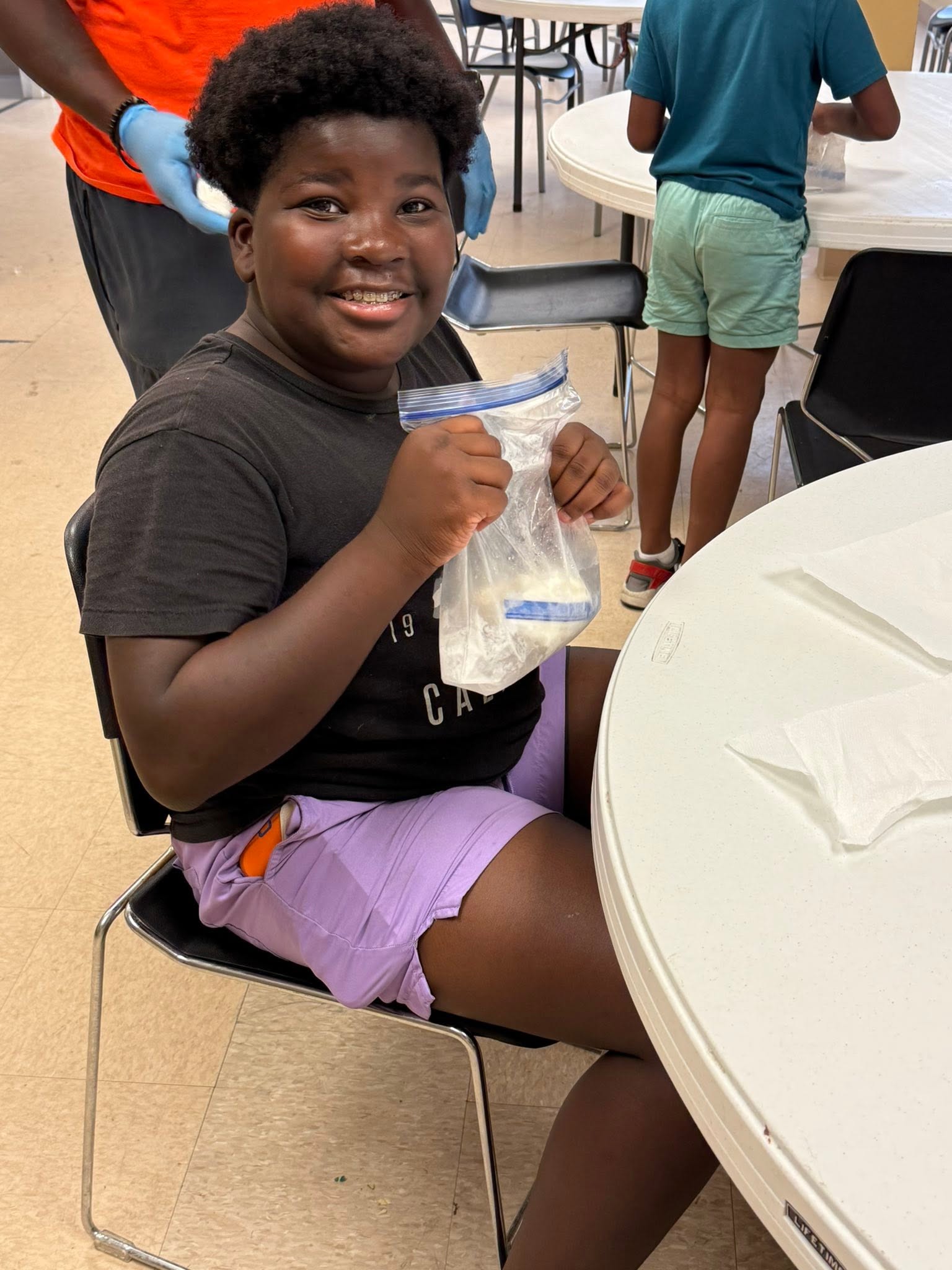 Club members participating in activities at Mt. Vernon Branch