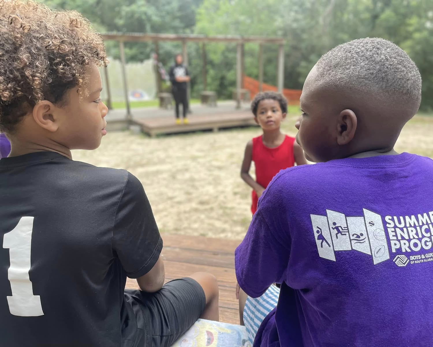 Club members participating in activities at Sonny Callahan Branch