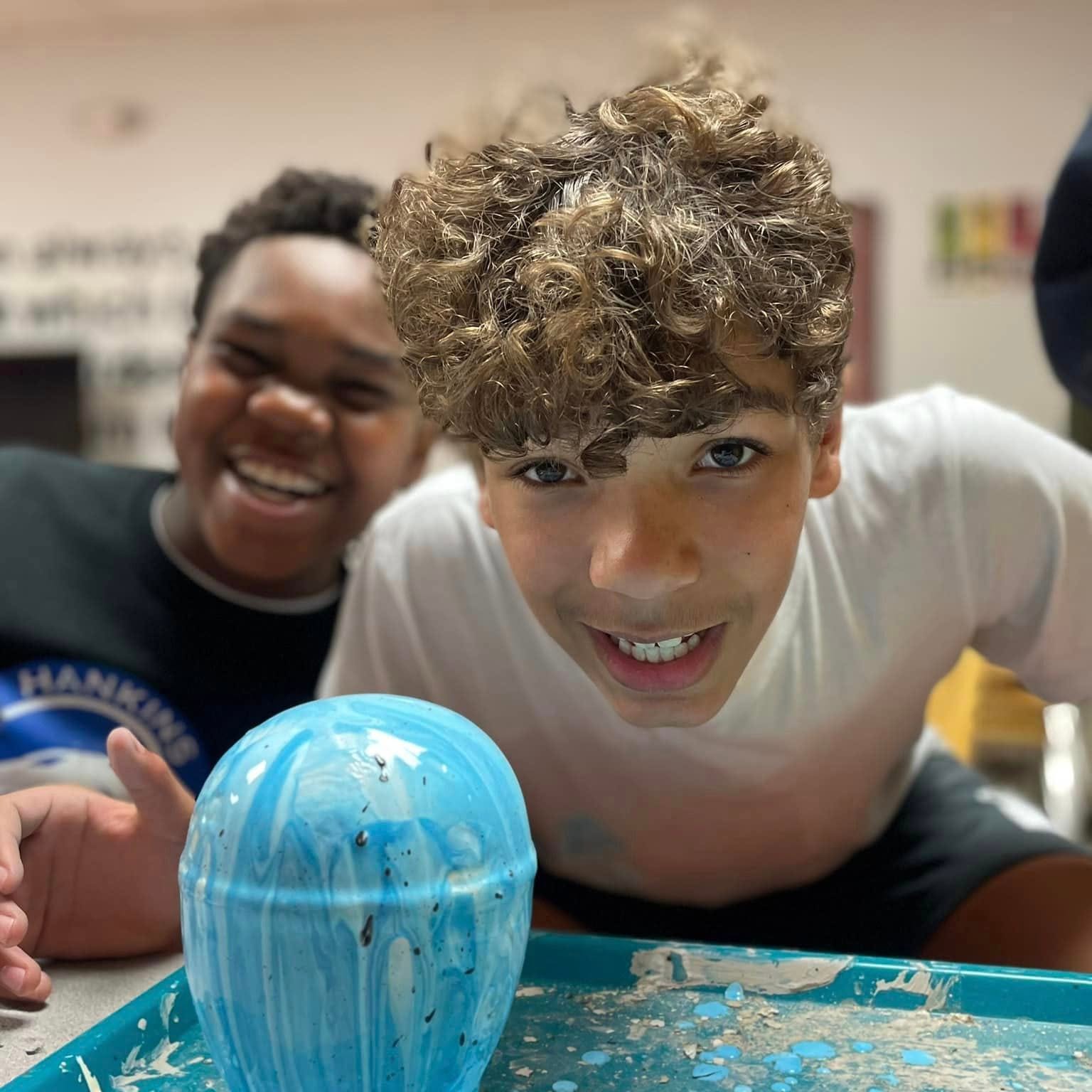 Club members learning and growing together
