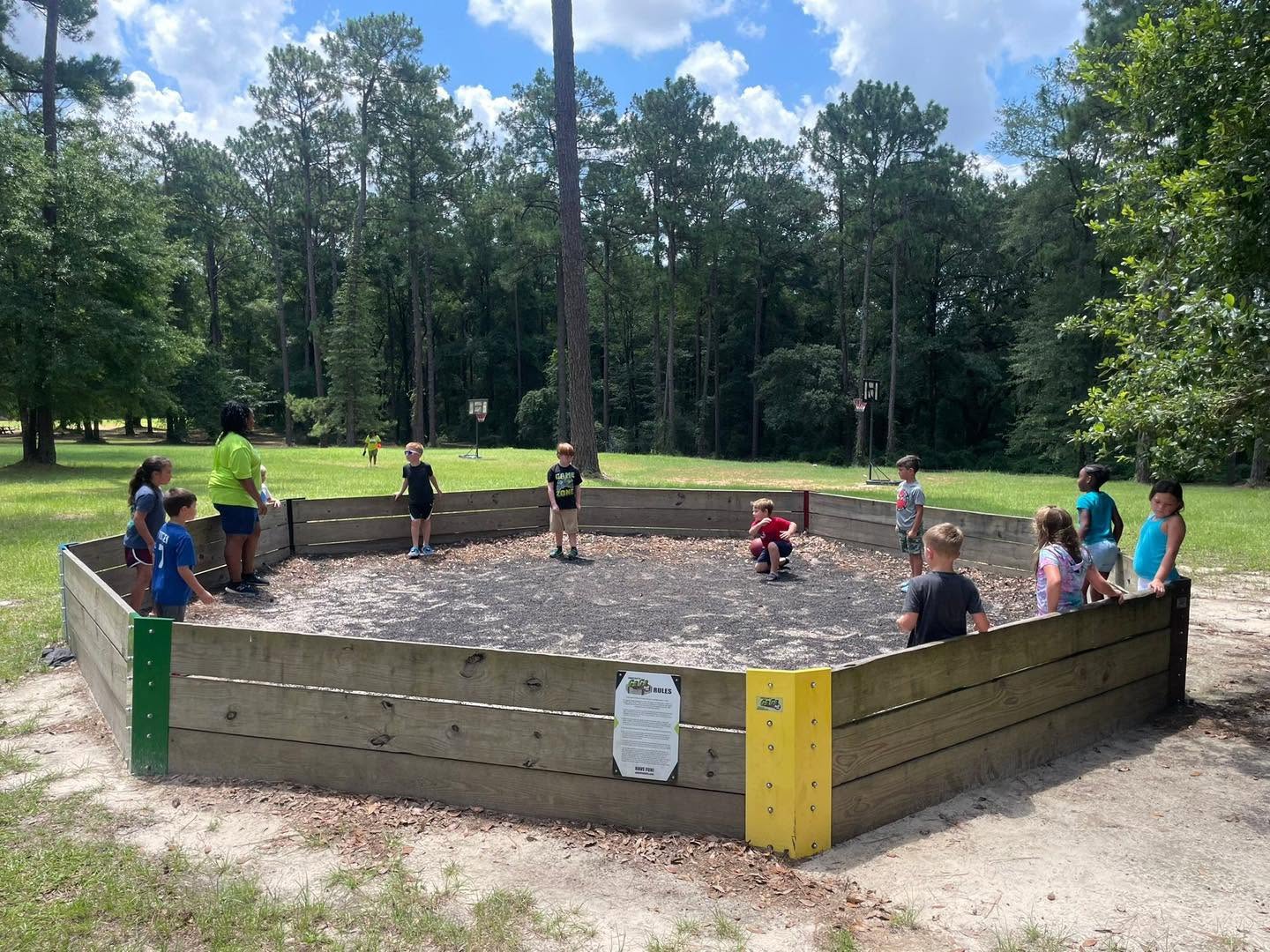 Club members participating in Triple Play Social Recreation