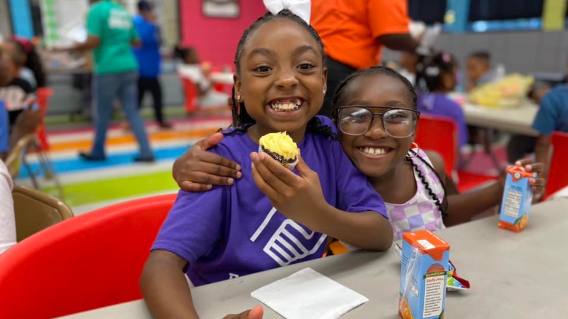 Young Club members enjoying time together