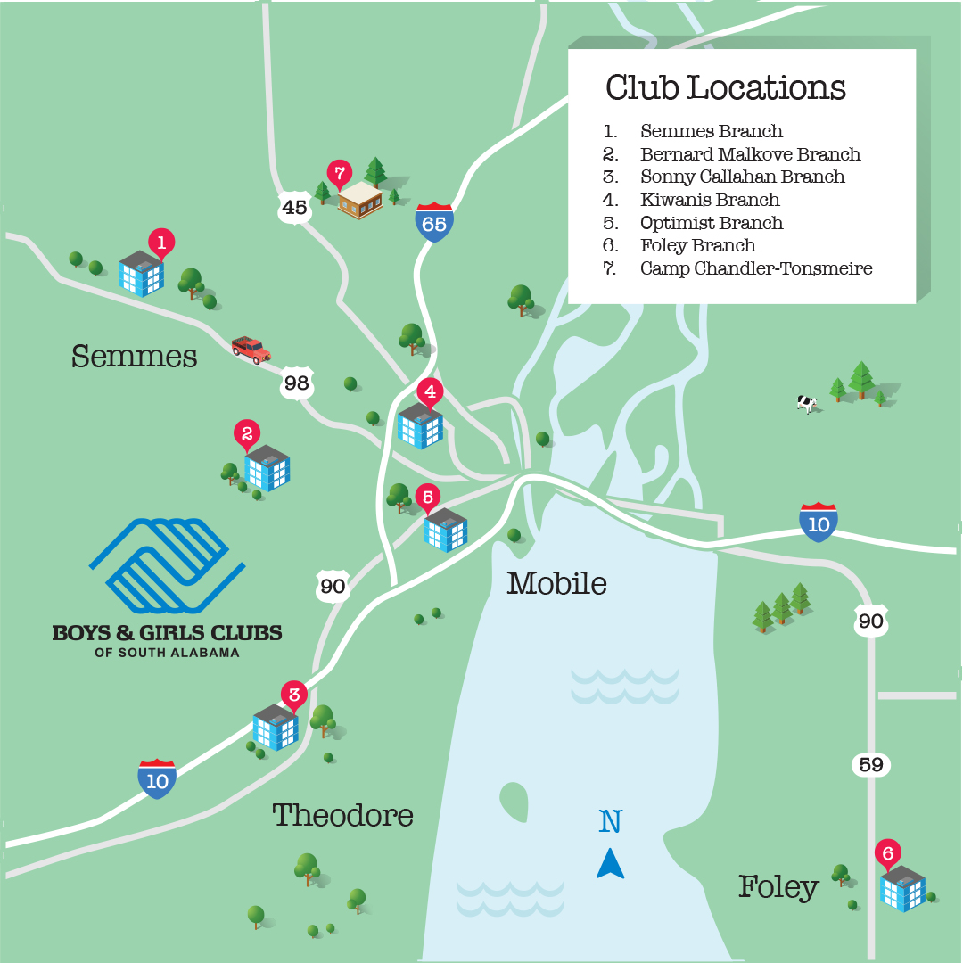 Traditional Clubs – Boys & Girls Clubs of South Alabama