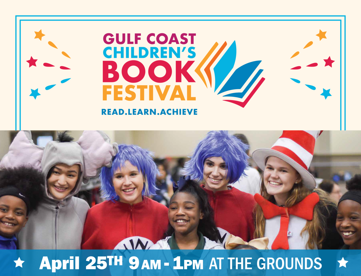 Gulf Coast Children’s Book Festival is Thursday, April 25